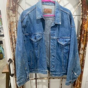 Vintage Levi's Blue Denim Jacket XL